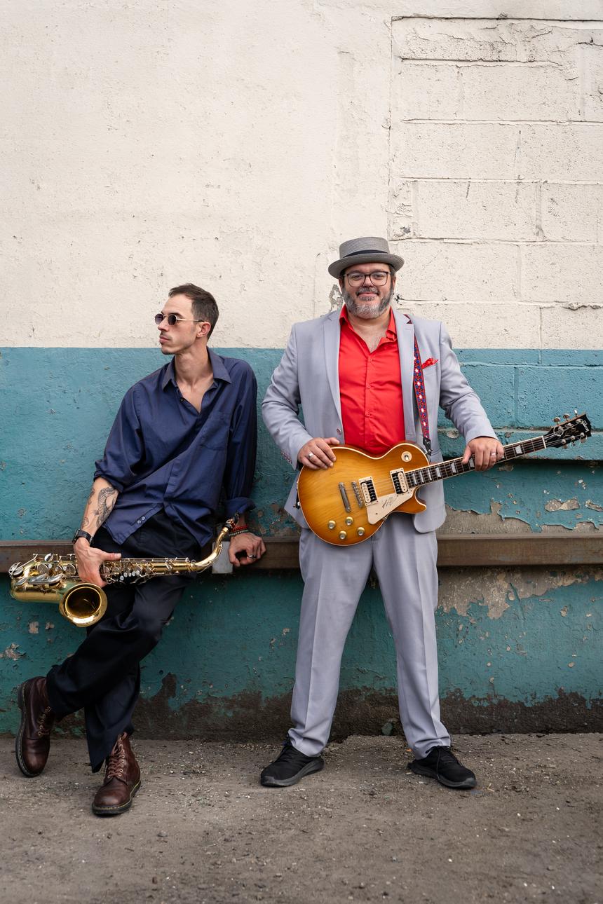 Julyo and Mason McMillen of The Blues Odyssey